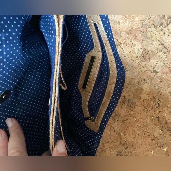 SALE! Sustainable cork, elegant versatile, envelope purse- Next Level NWOT - Picture 4 of 6